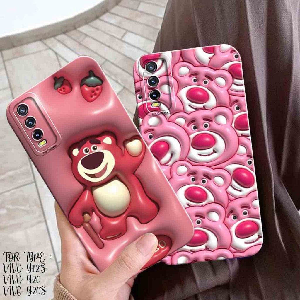 Softcase Vivo Y12S/Y20/Y20s Motif Kartun Lotso Toy Story - Case Kartun - Case Cute - Case Motif Gele