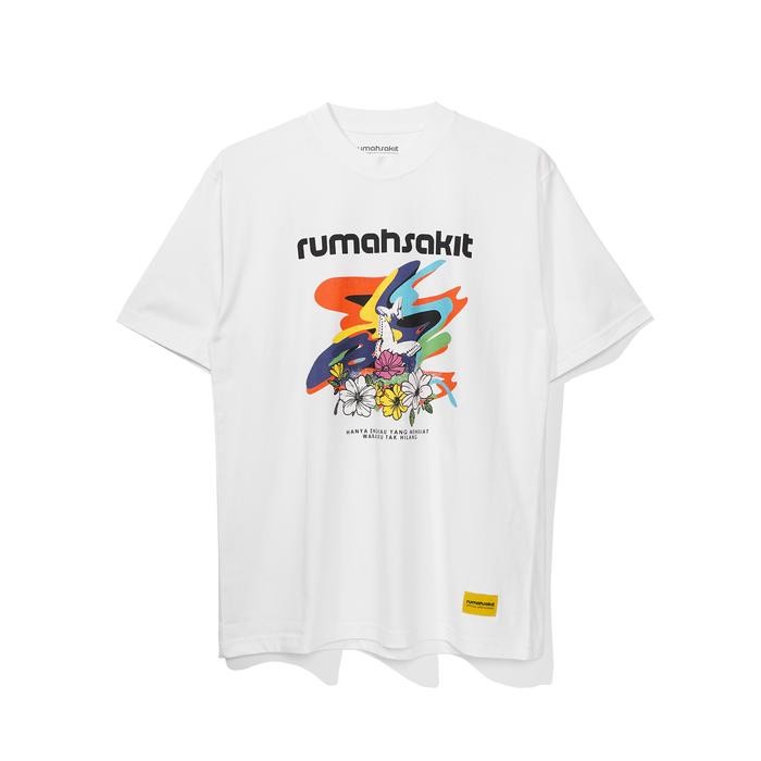 (COD) T-Shirt Regular NORMAL| WHT Official rumahsakit - S