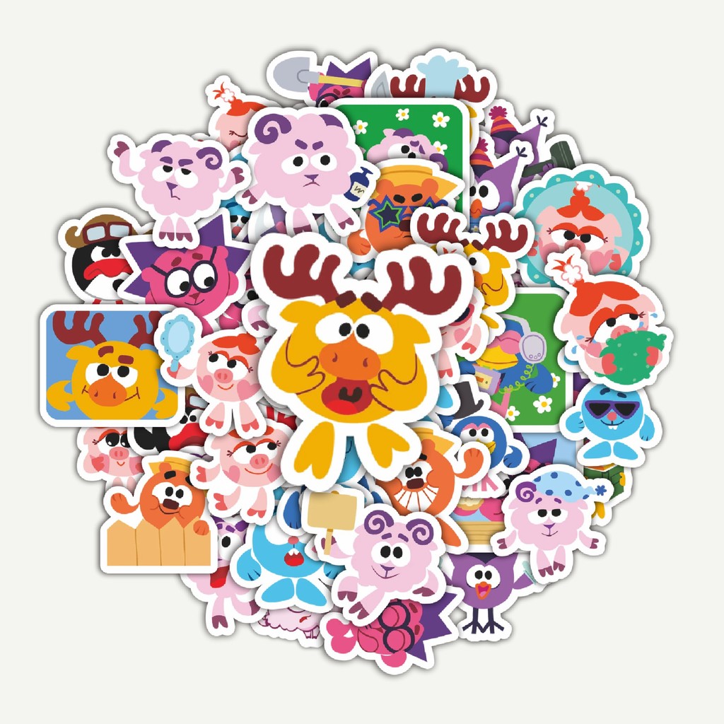 

Sticker Pack Stiker Kartun Smeshariki The Show | Sticker TUMBLR | Stiker LAPTOP KOPER HELM