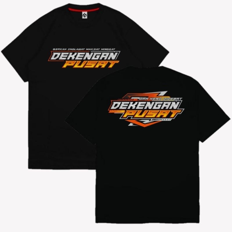 Kaos Dekengan Pusat Baju T-shirt Dekengan Pusat