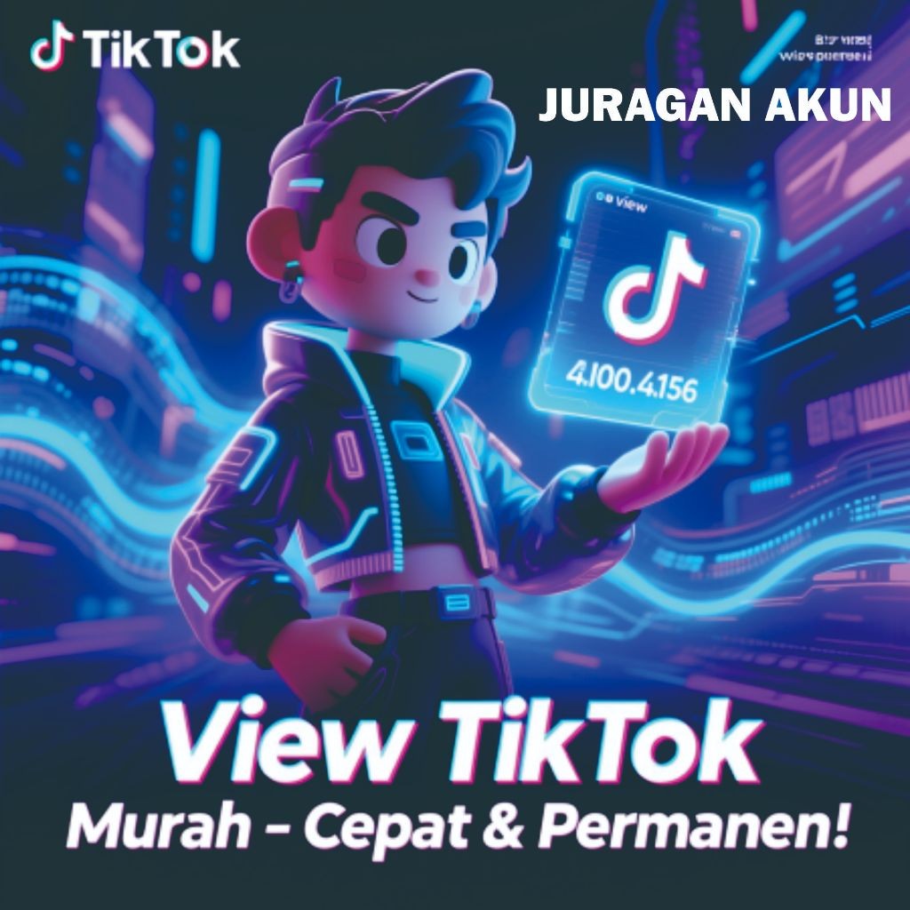 Jasa View TikTok Alami & Permanen – Auto FYP & Aman