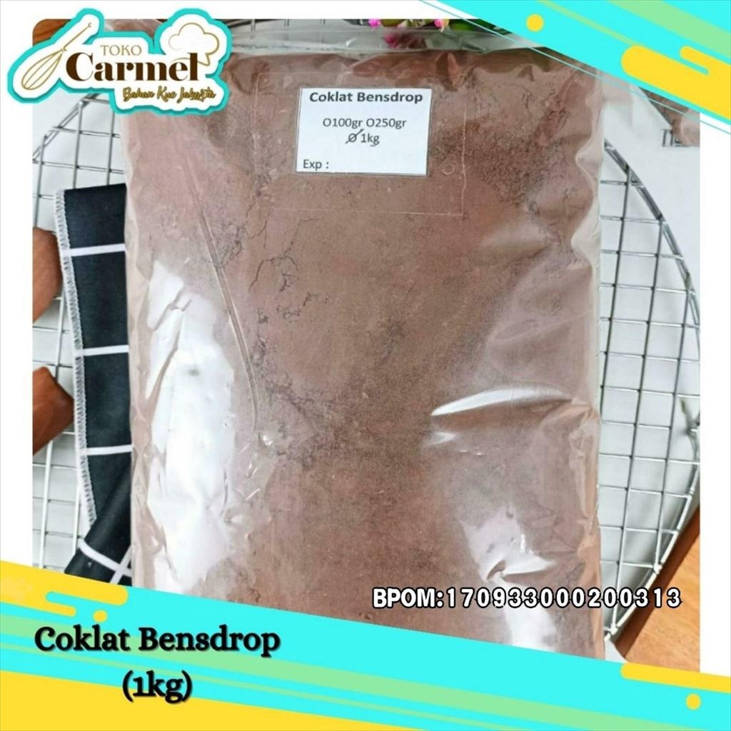 

Bensdrop Coklat Bubuk 1kg - Coklat Bubuk Premium 22/24