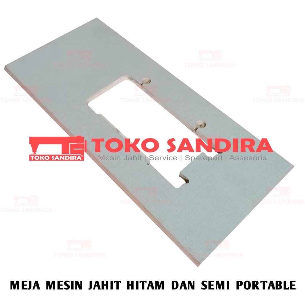 MEJA MESIN JAHIT HITAM/MEJA MESIN JAHIT SEMI PORTABLE