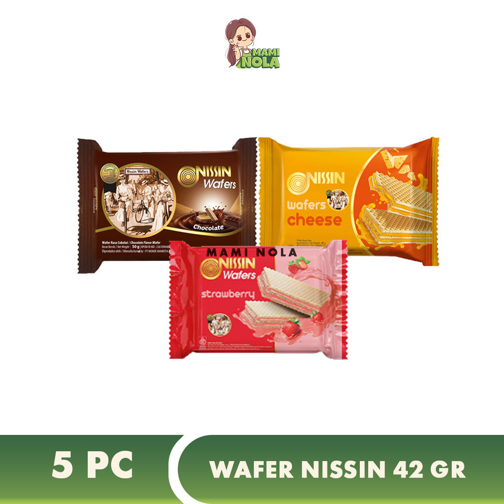 

Wafer Nissin Clasic Kemasan Mini 42gr x 5 pc