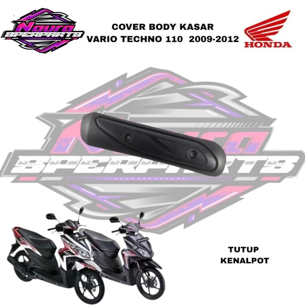 tutup knalpot / tameng knalpot vario 110 Techno karburator