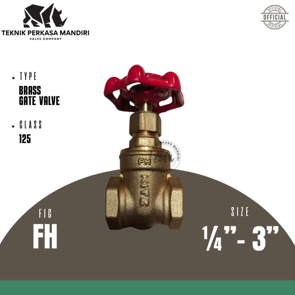 KITZ Gate Valve 3/8" Inch Kuningan Original