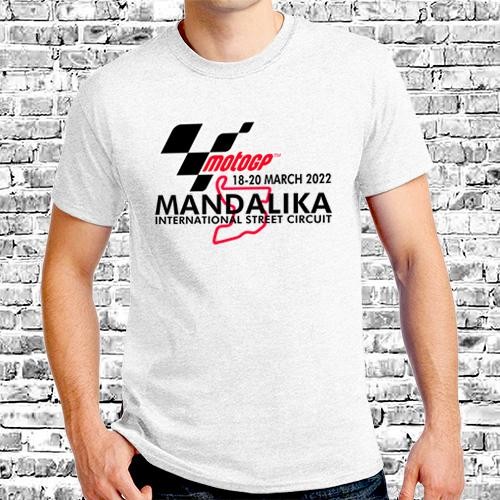 (COD) MotoGP Mandalika - Kaos MotoGP Mandalika - Putih, S