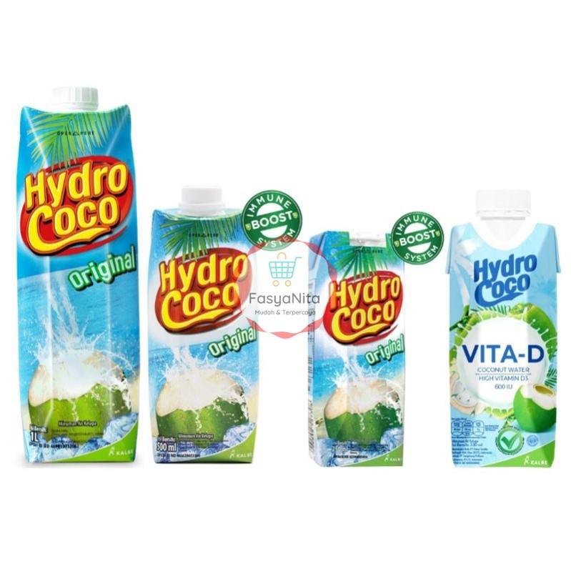

(instant saja) Hydro Coco Minuman Air Kelapa original Vita-D - Fasyanita Online Fresh Mart Denpasar