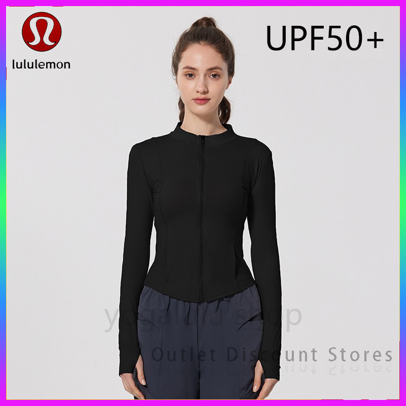 lululem0n  Lululem0n Yoga jacket Exercise Sunscreen Coat with Side Pockets YC311