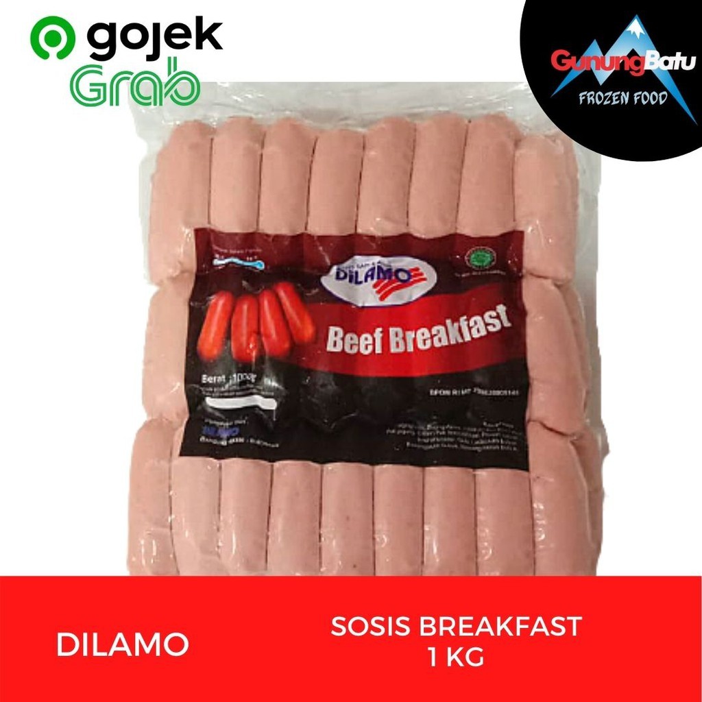 

DILAMO BEEF BREAKFAST SOSIS SAPI 1KG