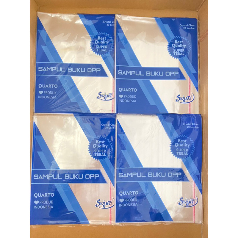 

Sampul Buku Plastik - Sampul Opp