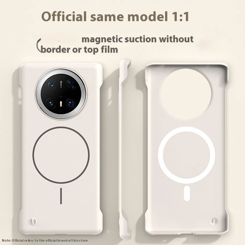 Mewah Matte Kulit Merasa Magnetik Hard Phone Case Untuk Huawei Mate 70 Pro 60 50 40 30 Pro P70 Ultra