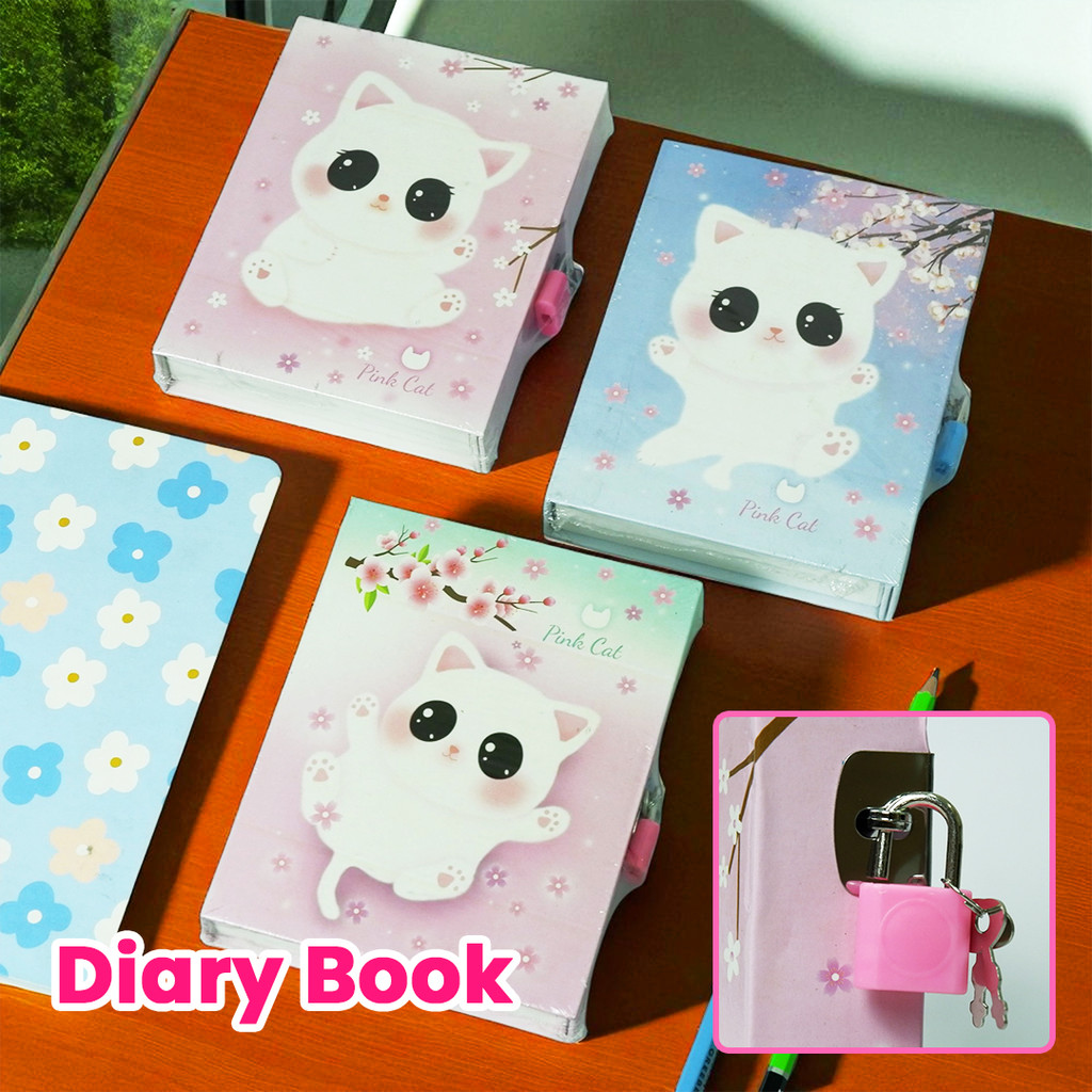 

Buku Catatan / Buku Note Aesthetic / Buku Diary Kunci / Buku Diary Aesthetic 64K-YS04371