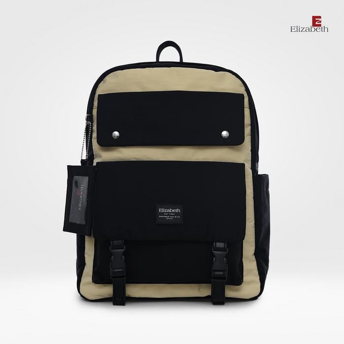 ORIGINAL Tas Ransel Wanita Elizabeth Backpack 0055-5701 - Black