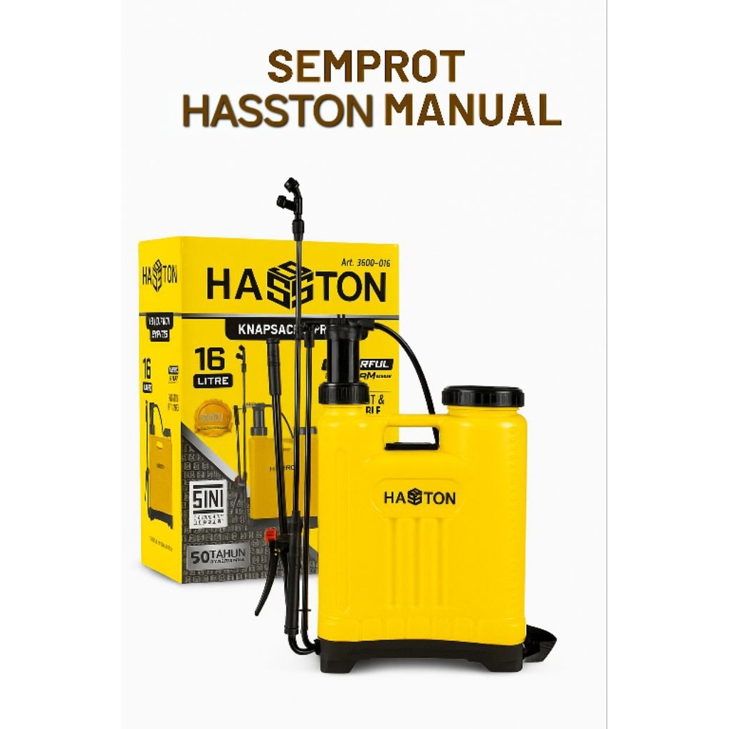 SEMPROT MANUAL HASSTON 16 LITER/SPRAYER MANUAL HASSTON 16 LITER MURAH