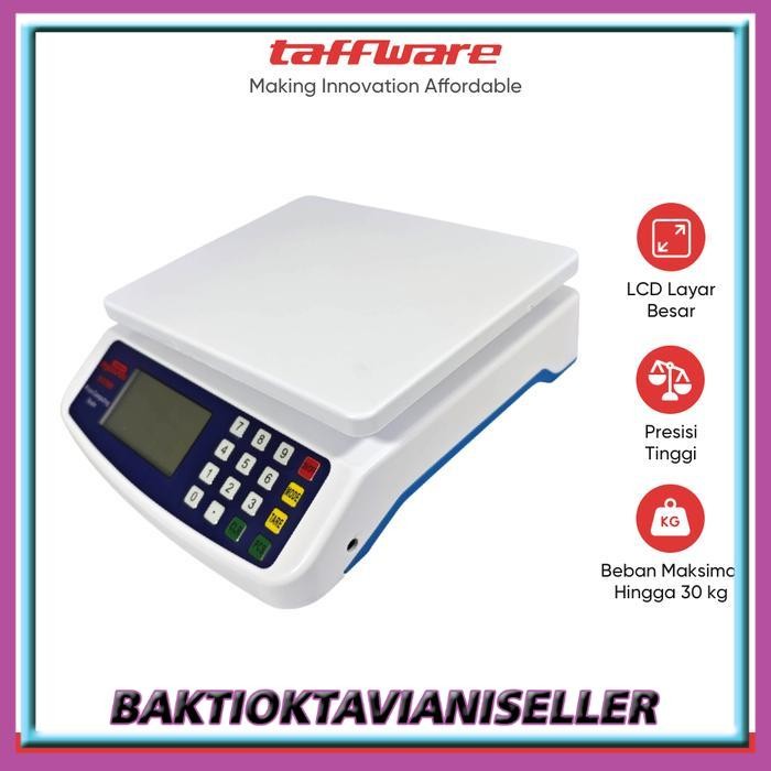 Taffware Digipounds Timbangan Digital Precision LCD Scale Food Plastic - DT580