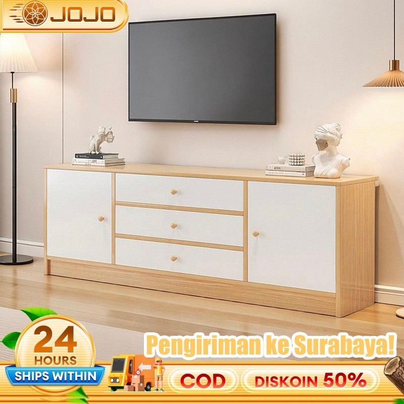 120/140cm Meja TV kayu Meja TV Minimalis Modern Lemari TV Minimalis Modern Rak TV Buffet TV