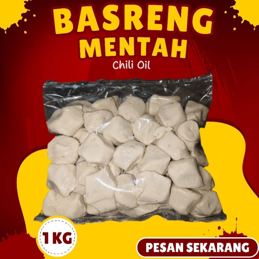 

BASRENG MENTAH CHILI OIL 1 KG MURAH BASRENG 1 KG CHILI OIL