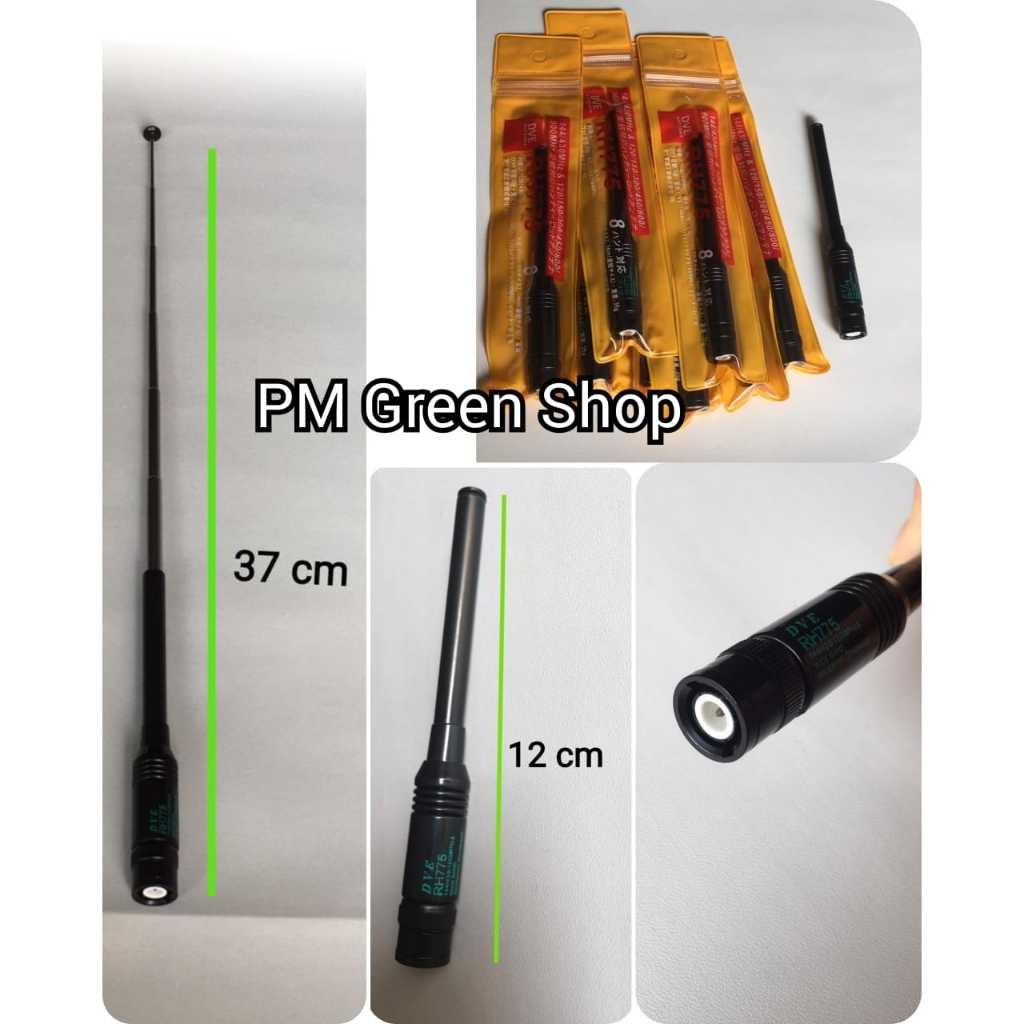 Antena ht icom v80 v8 v68 v86 untuk jarak jauh bnc tarik