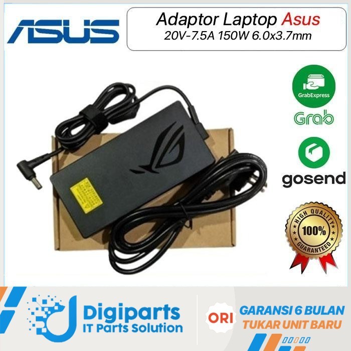 ORIGINAL Adaptor Charger Asus TUF Gaming A15 A18-150P1A 20V 7.5A 150W
