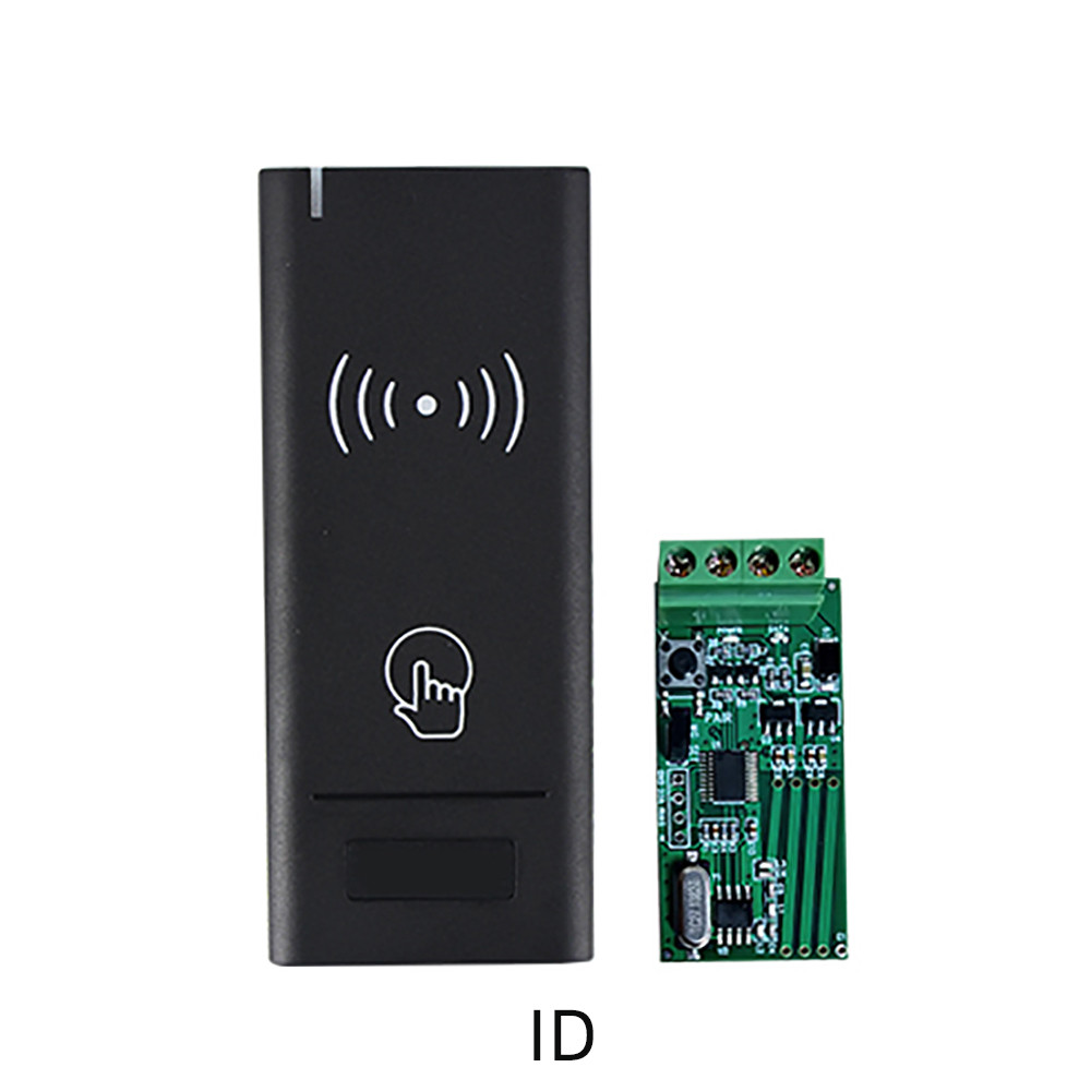 433MHz Wireless Access Control Reader 125Khz 13.56Mhz RFID Key Wireless Wiegand Output Card Reader F