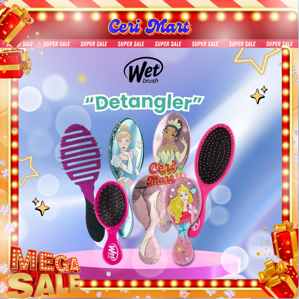 THE WET BRUSH WetBrush Disney Princess / Wet Brush Mini Disney Princess / Wet Pro Mini Cinderella Ja