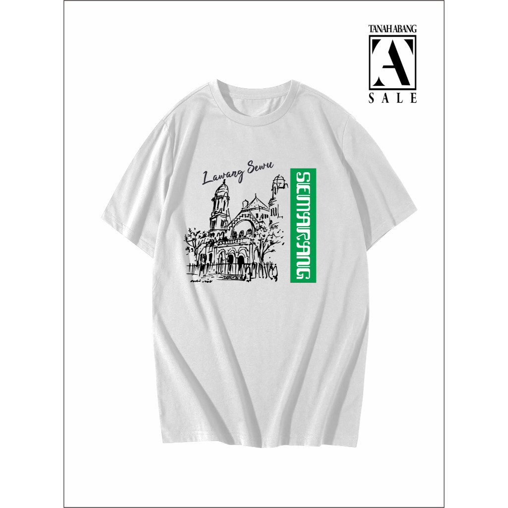 Kaos Oleh - Oleh Semarang, Lawang Sewu / Pintu Seribu