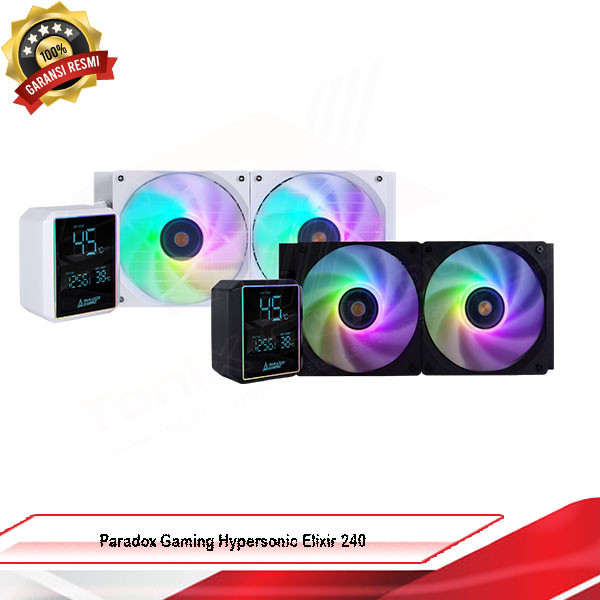 Paradox Gaming Hypersonic Elixir 240 | AIO Cooler CPU | CPU Cooler Water AMD Intel