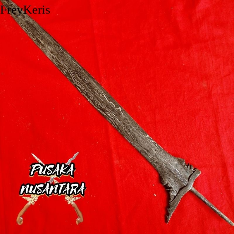 Keris Omyang Jimbe Putut Kembar Pamor Janur Sinepit FR1