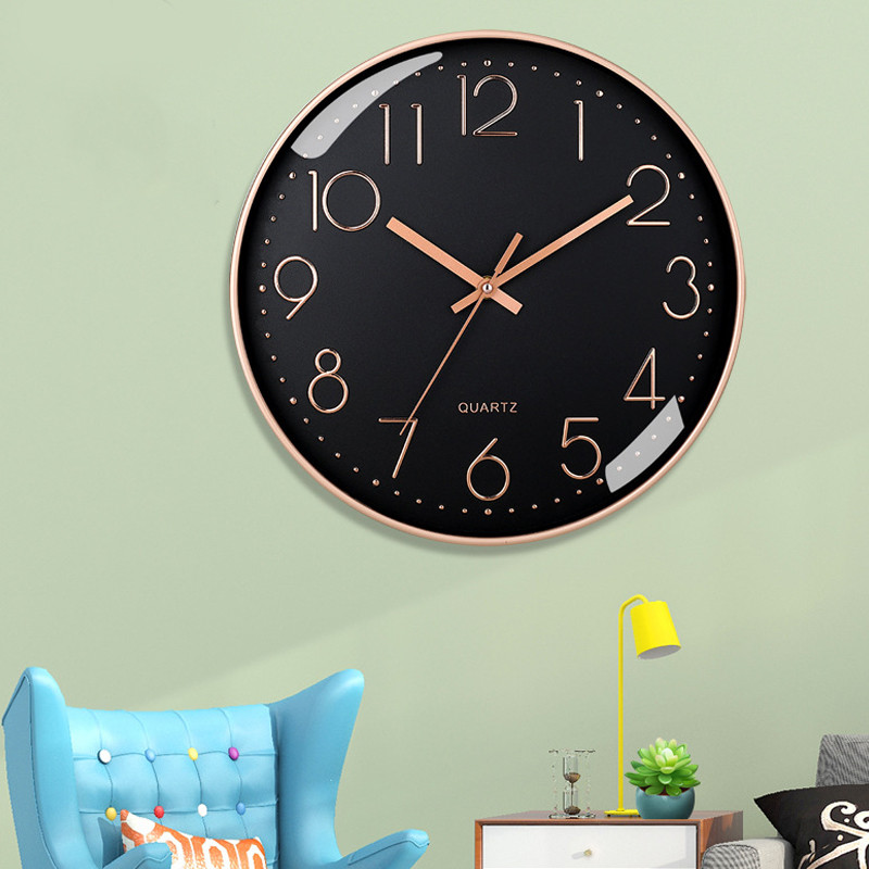 8 In Mute Wall Clock Simple gital Wall Clock Home Decorations Cubic gital Clock Quartz Wall Clock