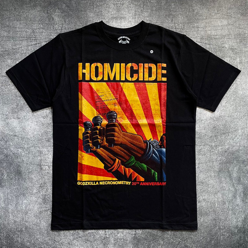 Tshirt HOMICIDE - "Godzkilla Necronometry" 20th Anniversary Edition