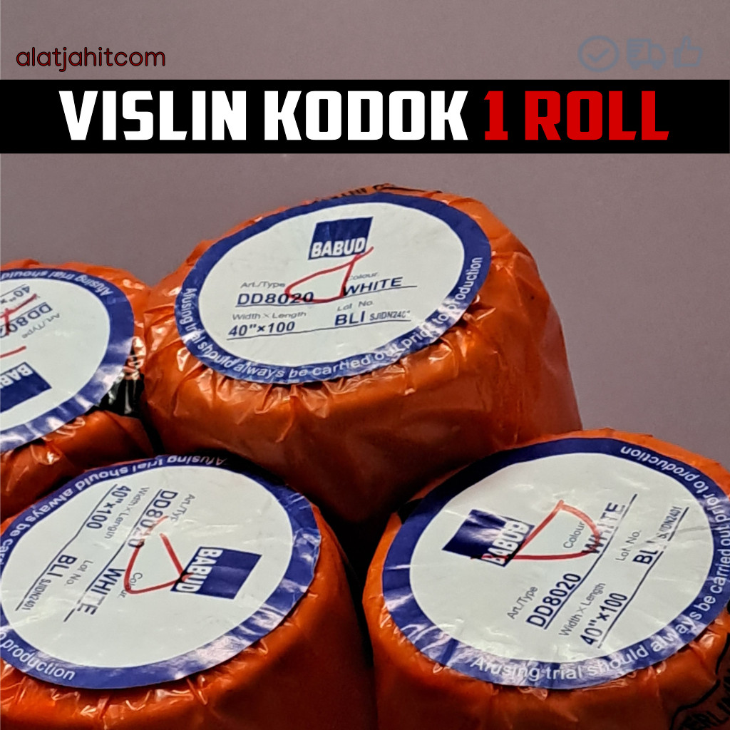 GENAOLSHOP Kain Keras Vislin Kodok 1 ROLL 100 yards