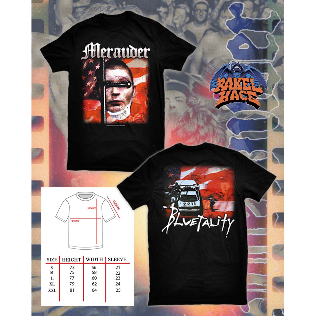 Merauder - Bluetality | Tshirt Black Original Merchandise