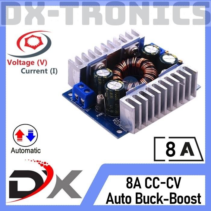 Automatic Step Down Step Step Up DC-DC 8A Auto Buck Boost Module CC CV