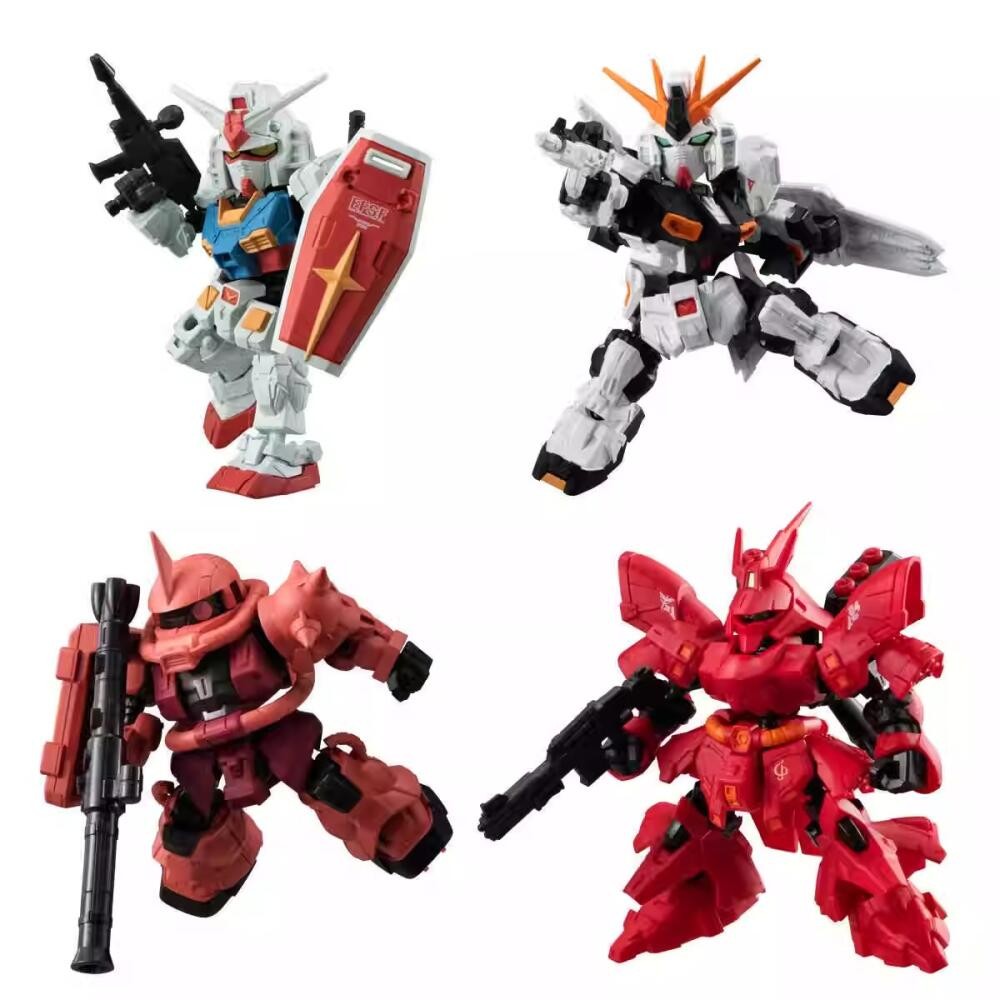 Bandai Mobility Joint Gundam Zaku Warrior Seed Freedom Sazabi Model Doll Action Figure Birthday Gift
