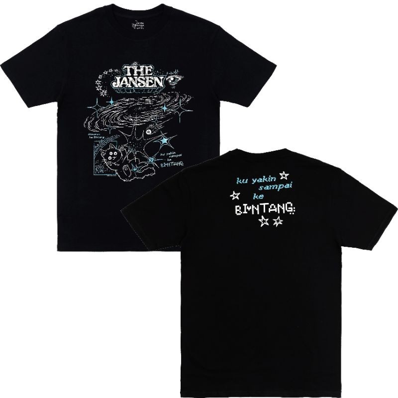 The Jansen - Berkelana dalam ruang dan mimpi / kaos band the jansen T-shirt the jansen