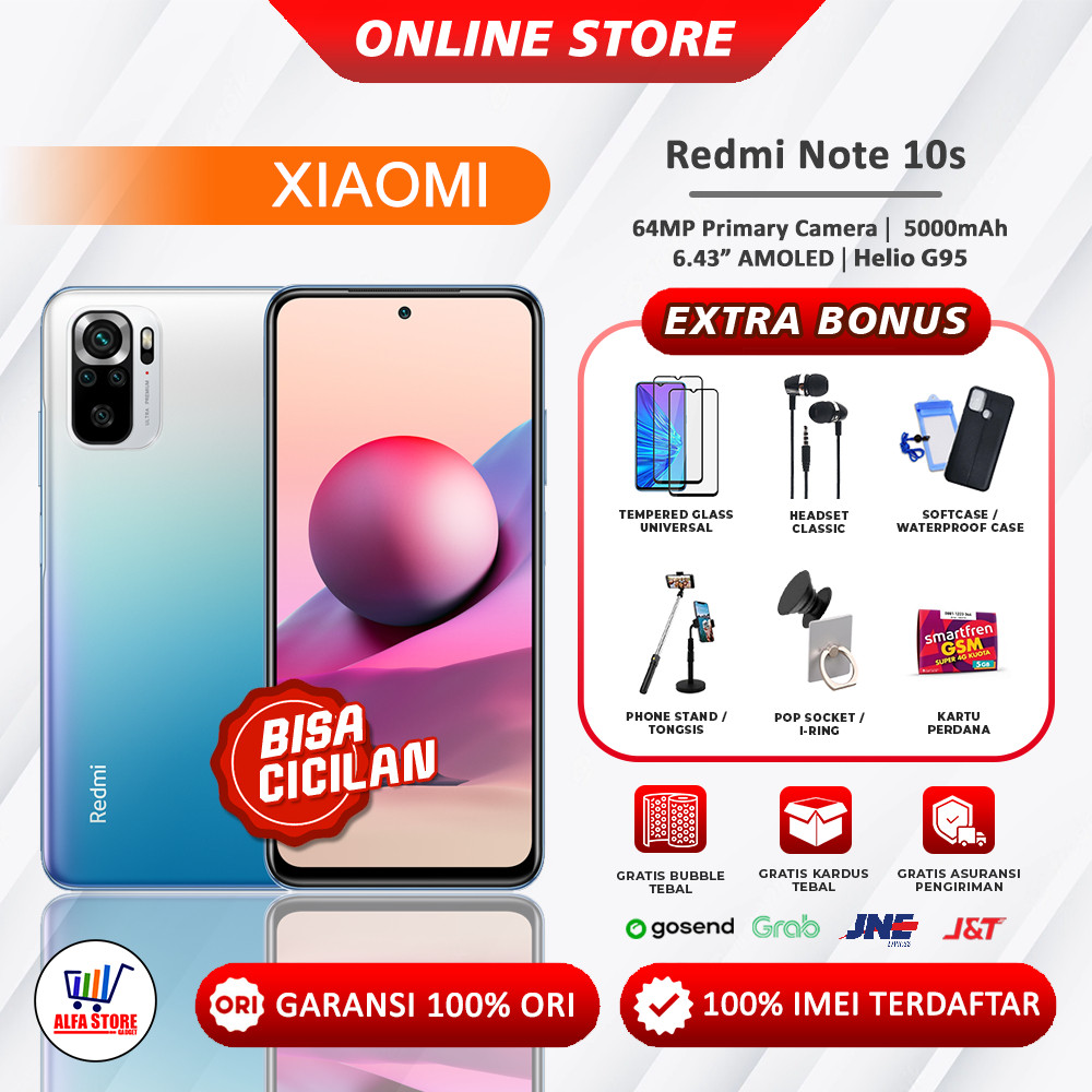 Handphone Xiaomi Note 10 S Ram 8/128 - 6/64