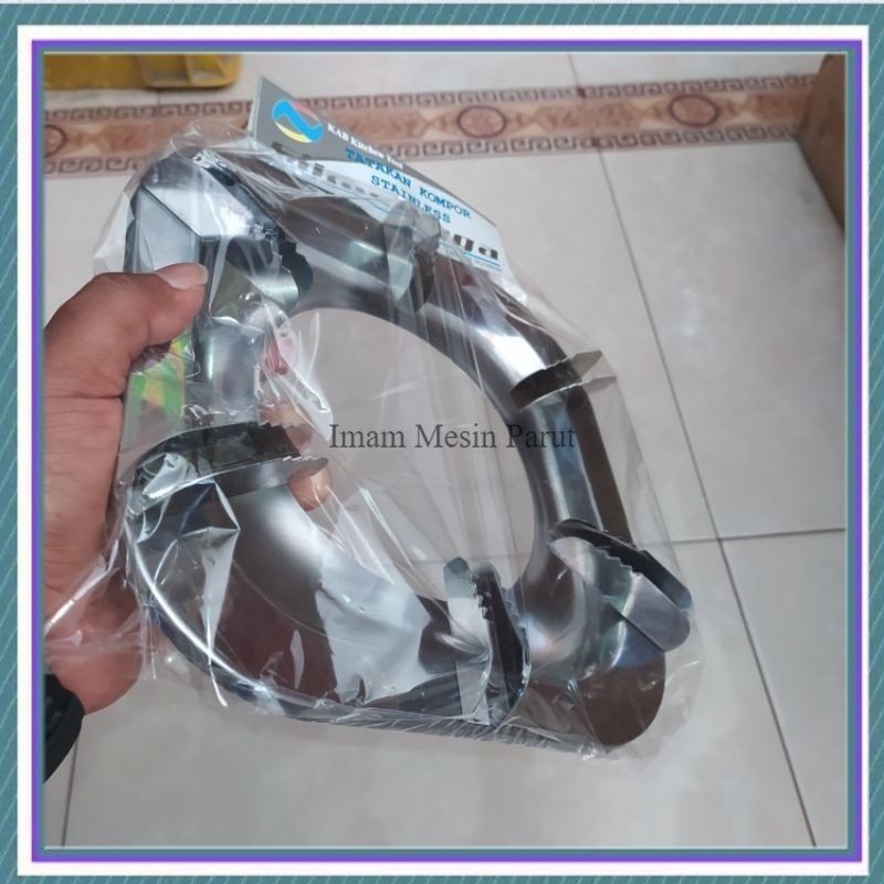 Tatakan Kompor Stainless Kaki 4 & Kaki 6 Tatakan Kompor Rinnai Bahan stainless anti karat dijamin aw