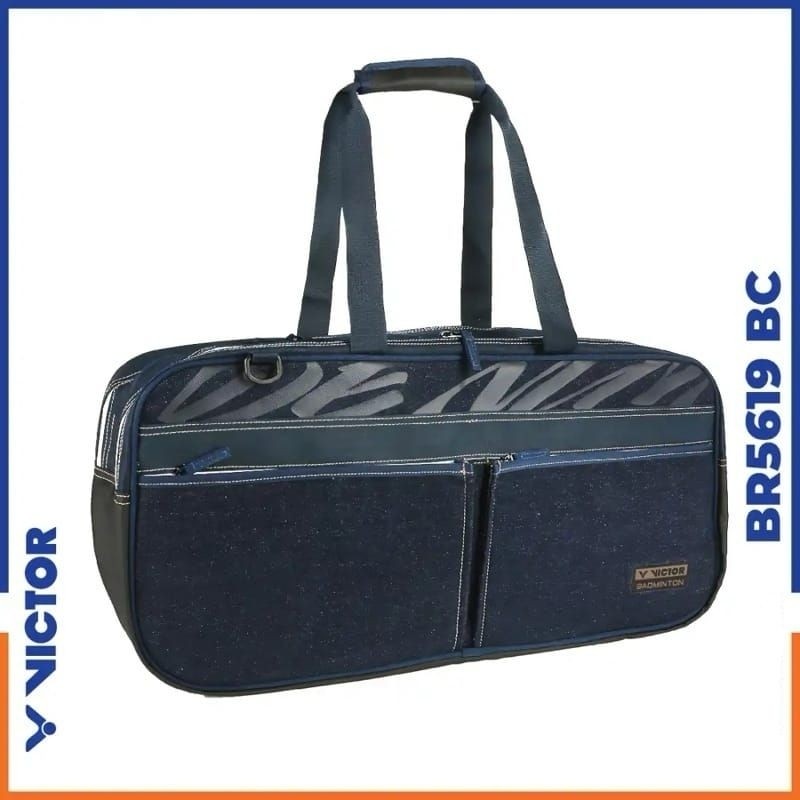 Tas Badminton Bulutangkis Rectangular BR 5619 Victor / BR5619 Victor Original