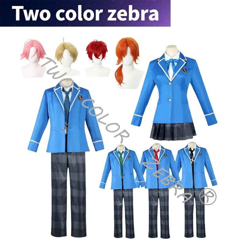 game Ensemble Stars Cosplay Knights Tsukinaga Leo Trickstar Hokuto Hidaka Narukami  Akehoshi Subaru 