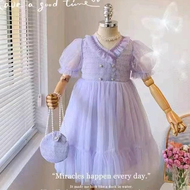 (GYD) dres ruffle set tas