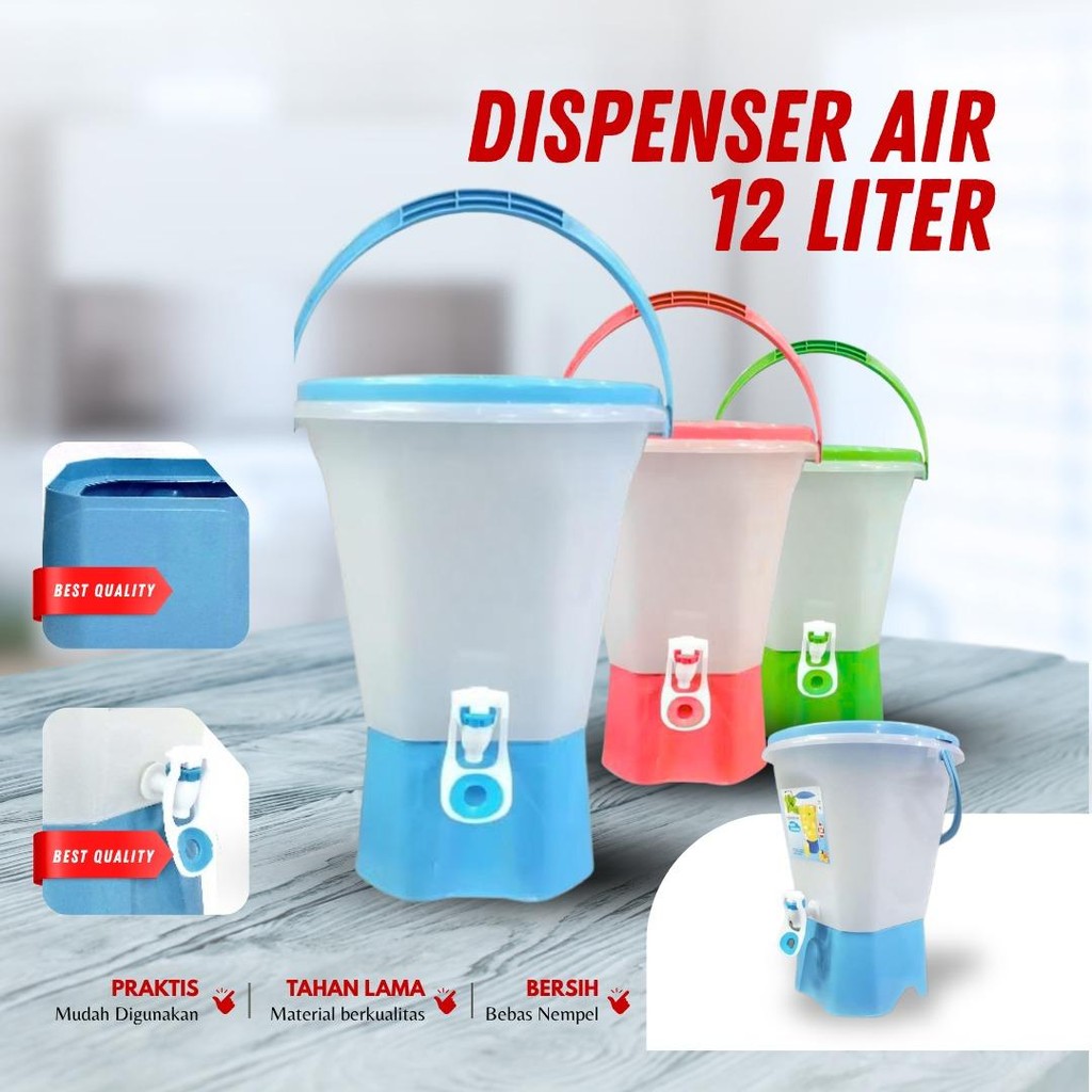 BMW Kitchenware - Dispenser Air Minum 12 Liter Dispenser Teh Poci Dispenser Air Minum Bahan Plastik
