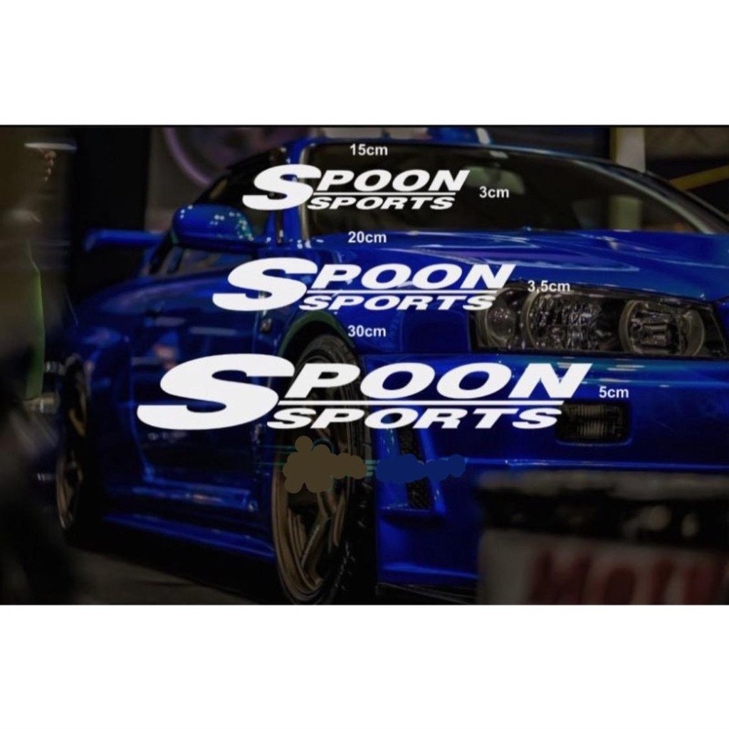 stiker spoon sport | spoon sport | jdm | stiker cutting