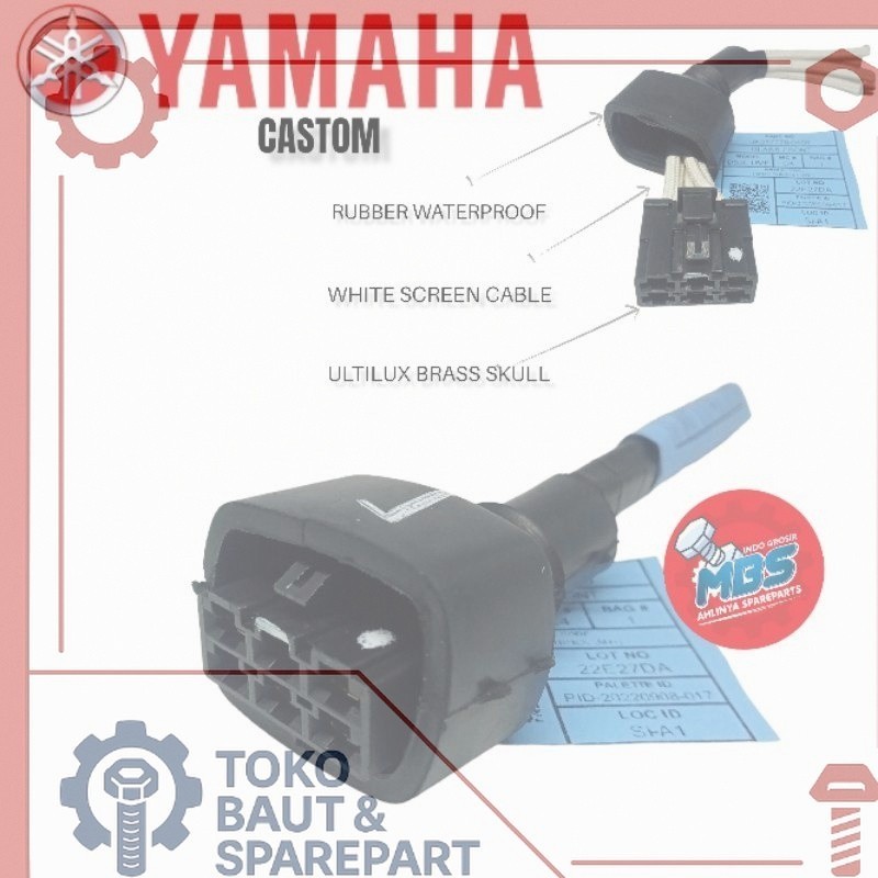 Soket legulator kiprok yamaha r25 kabel caston