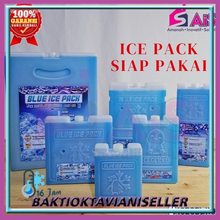 ICEGELKU ICE PACK SIAP PAKAI ICE GEL PACK KOTAK BLUE PACK ICEPACK COOLER BOX ICEGEL COOLER BAG ICE P