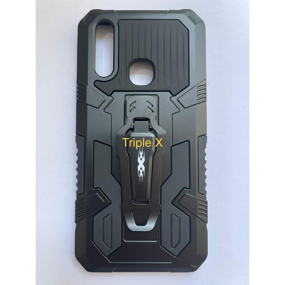 Case robot i crystal terbaru vivo Y12/Y15/Y17 - Hitam
