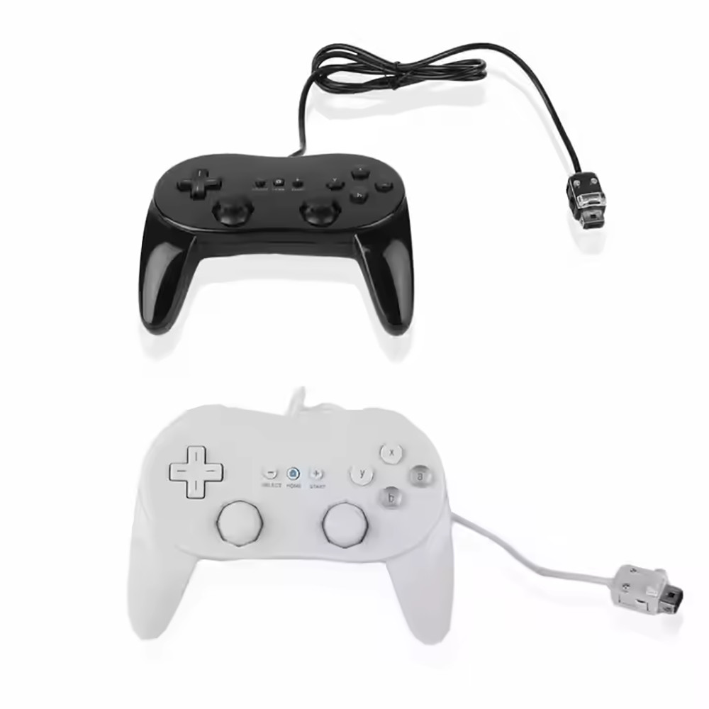 Classic Wired Game Controller For Nintendo Wii Pro Second Generation Remote Gamepad Joypad Joystick 