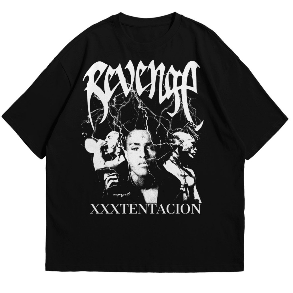 【COD】 [POSTER VERSION] KAOS REVENGE XXXTENTACION - OVERSIZE COTTON COMBED