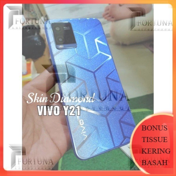 GROSIR COD VIVO Y21/Y21S /Y21A  , SKIN Garskin Motif DIAMOND TRANFORMER Anti Jamur