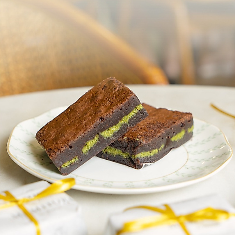 Mamitoko - Brownies Pistachio Kunafa